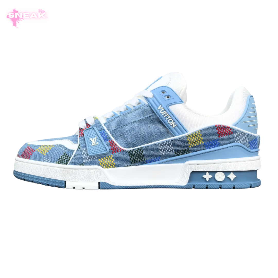 Sneaker Trainer Denim Raimbow