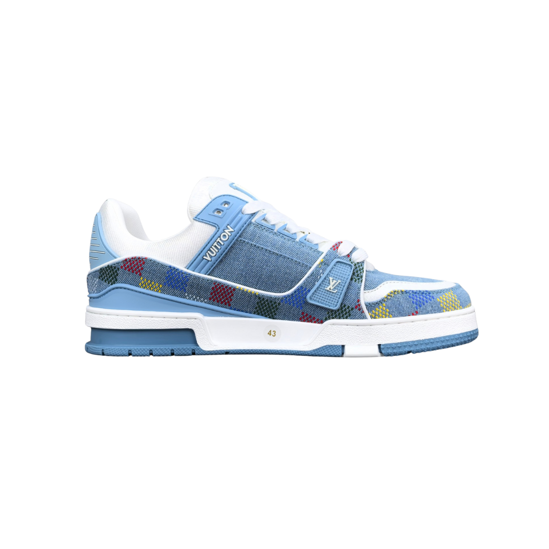 Sneaker Trainer Denim Raimbow