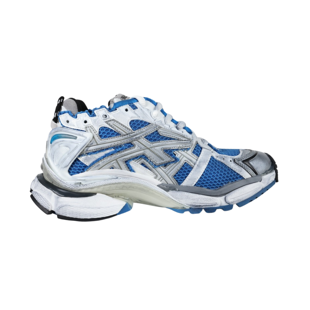 Runner Logo Blu