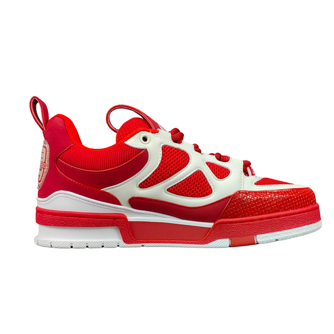 Sneaker da Skate Red and White
