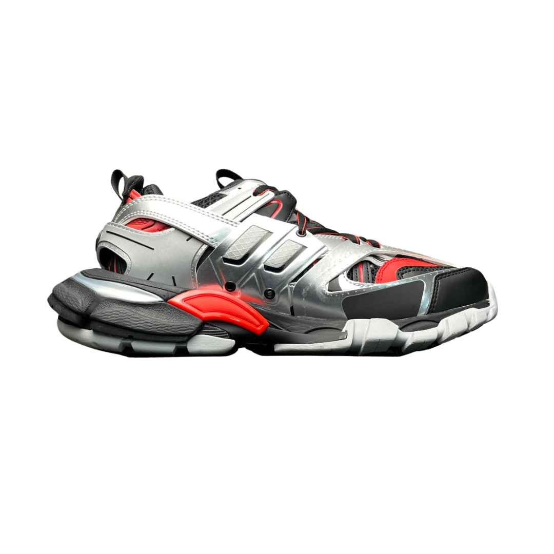 Track Silver Red