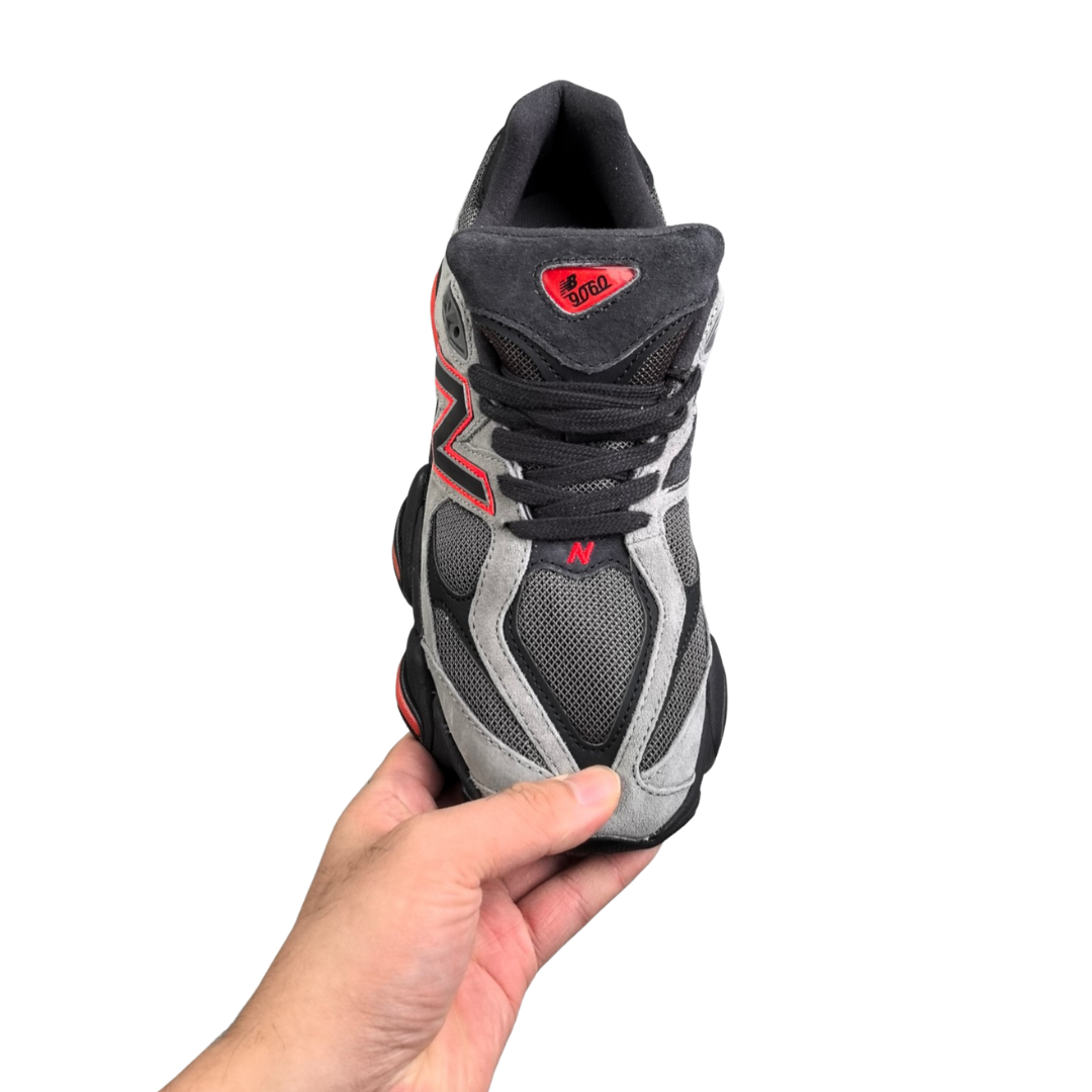 NEW 9060 Grey Red