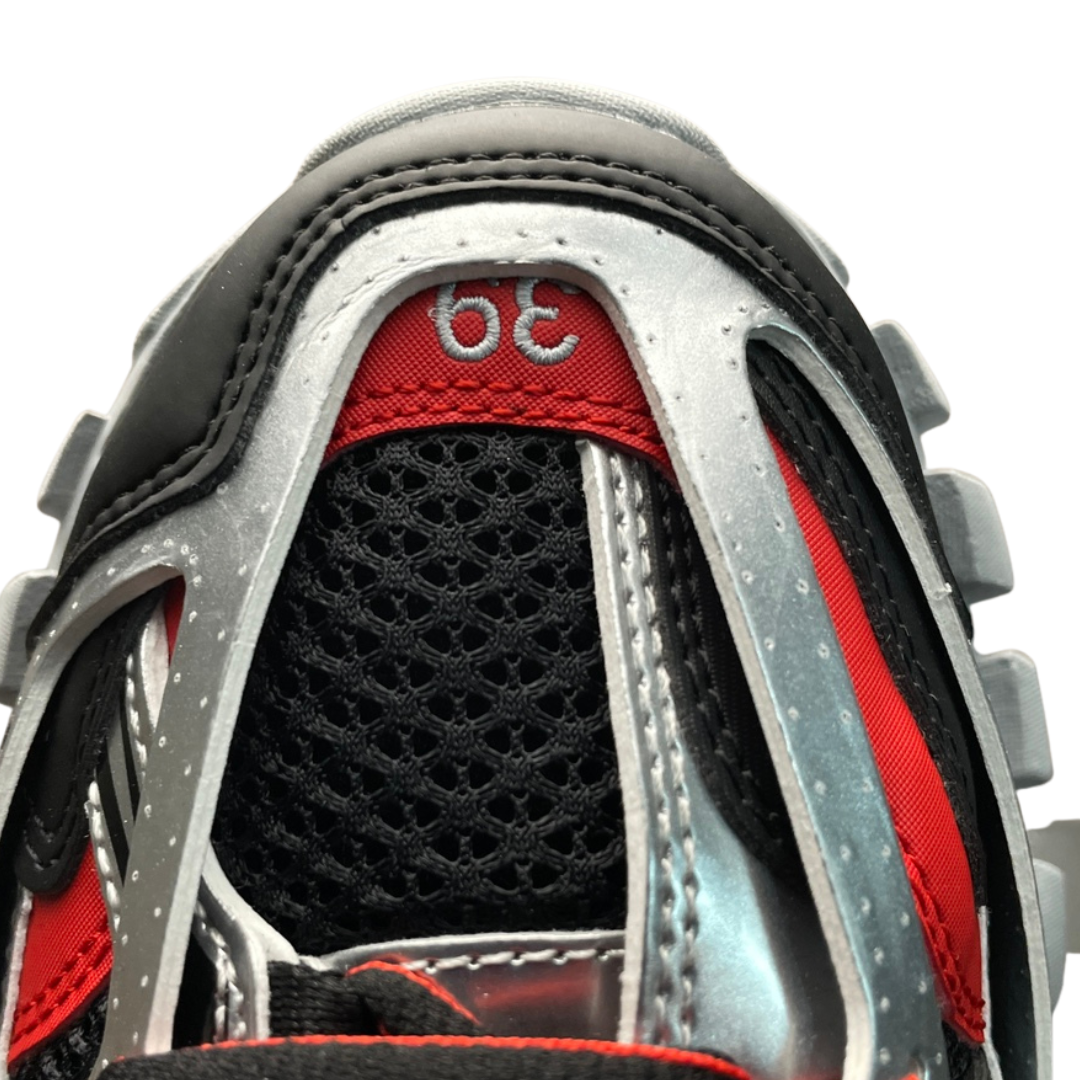 Track Silver Red