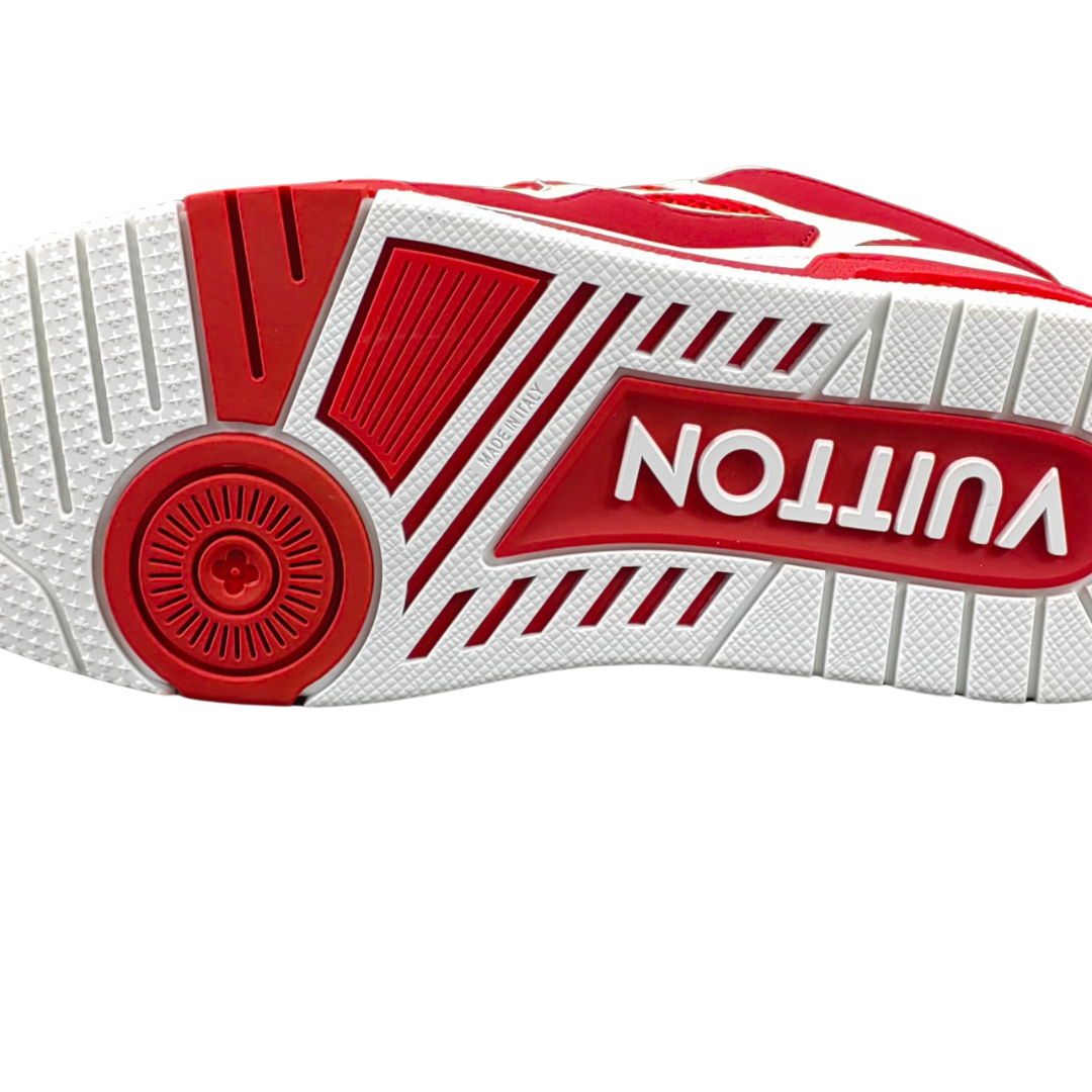 Sneaker da Skate Red and White