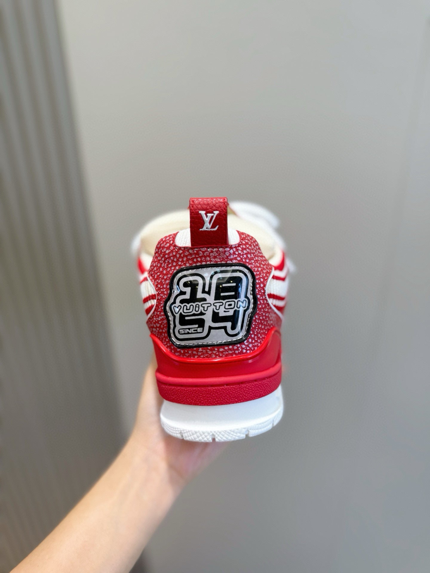 Sneaker da Skate Red and White