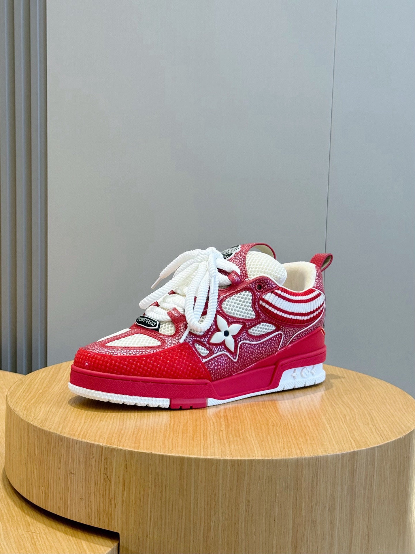 Sneaker da Skate Red and White