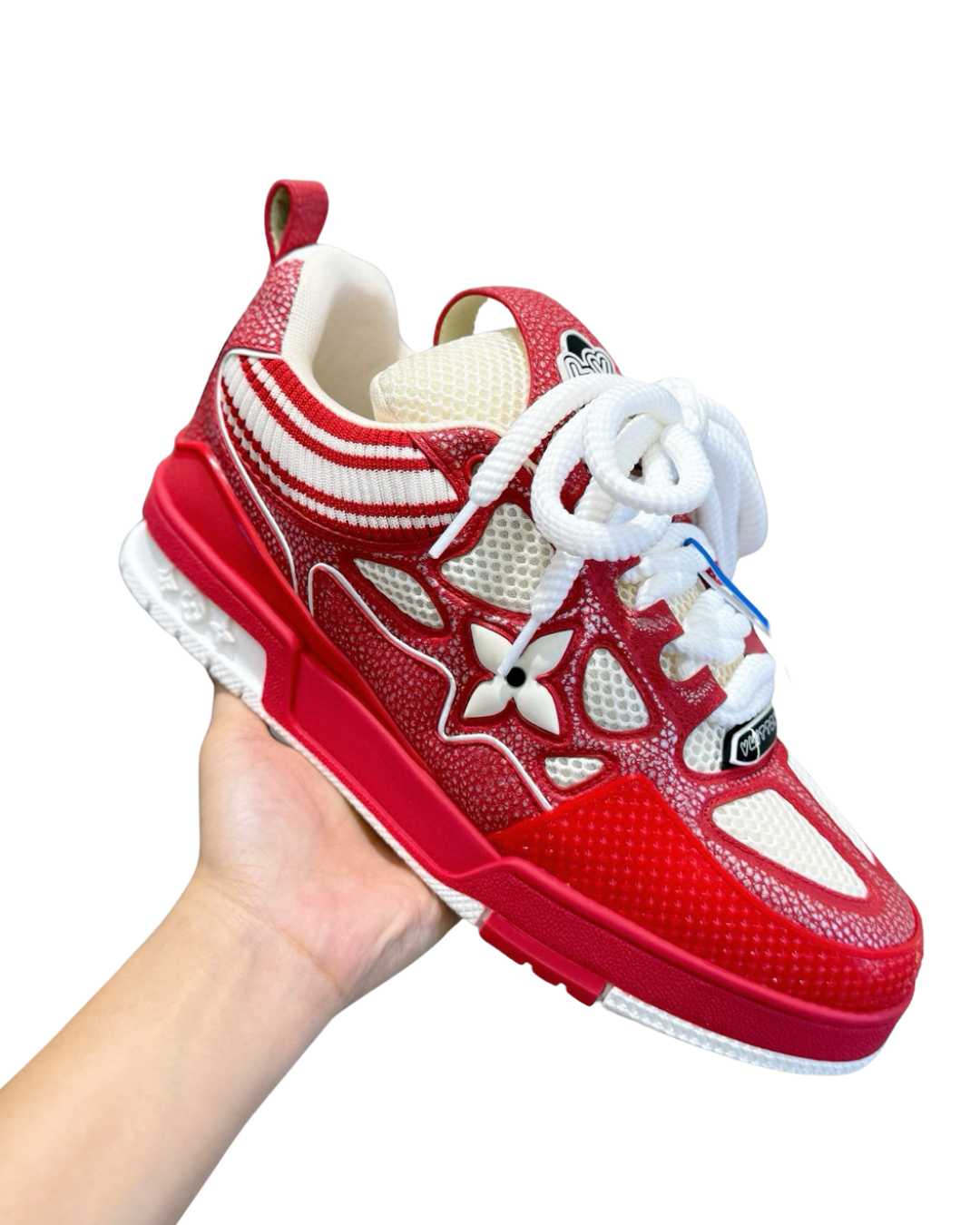 Sneaker da Skate Red and White